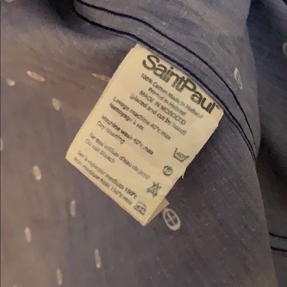 Saint Paul Men’s Bandana print shirt - Picture 8 of 9